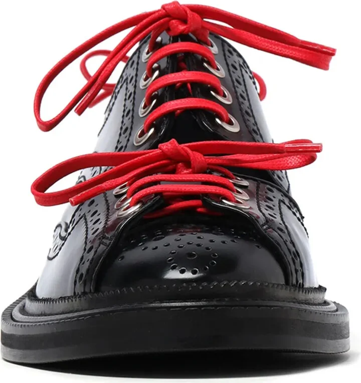 Cut-Out Brogue Shoes - Image 4