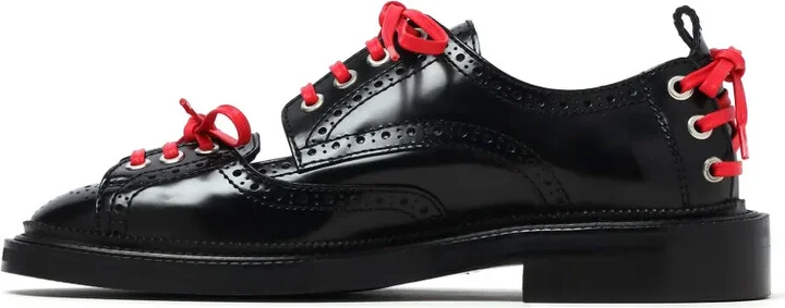 Cut-Out Brogue Shoes - Image 5