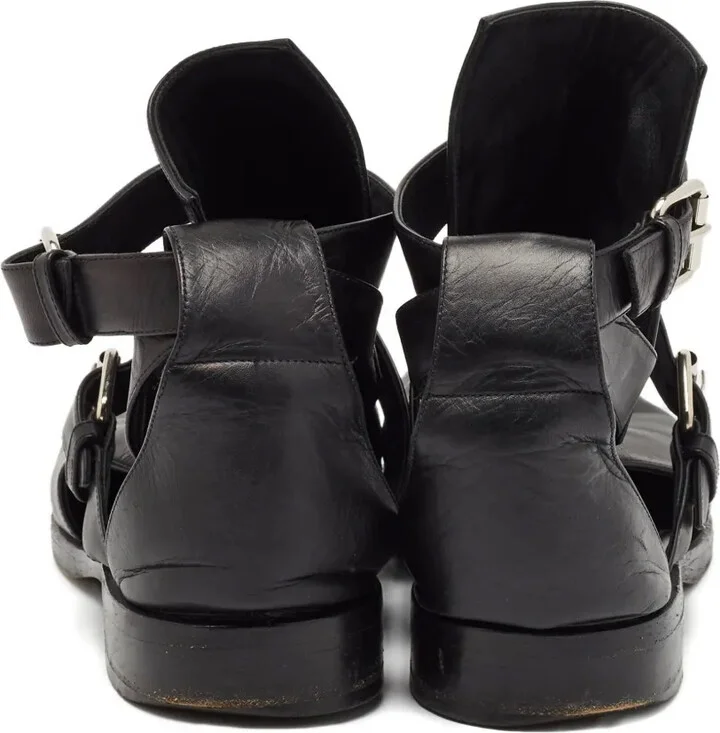 Cut-Out Buckled Boots - Image 3