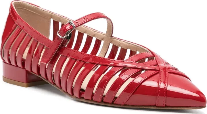 Cut-Out Detail Ballet Flats - Image 2
