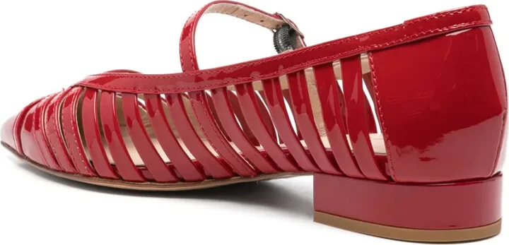 Cut-Out Detail Ballet Flats - Image 3