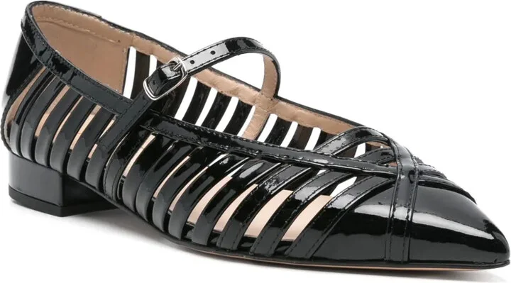 Cut-Out Detail Ballet Flats - Image 2