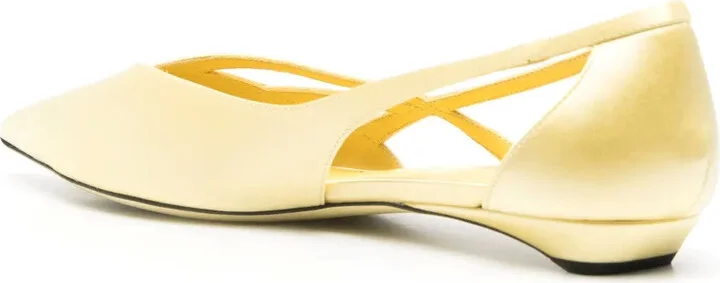 Cut Out-Detail Ballet Flats - Image 3