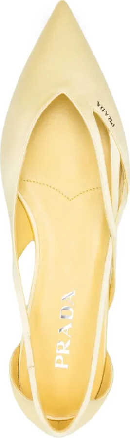 Cut Out-Detail Ballet Flats - Image 4