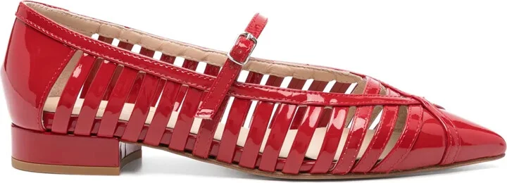 Cut-Out Detail Ballet Flats