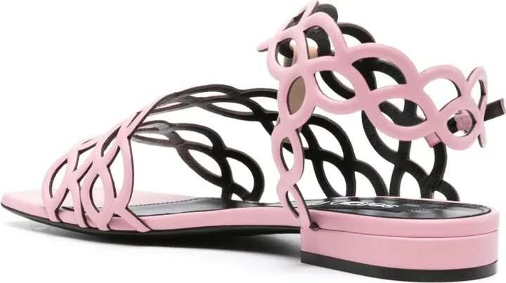 Cut-Out-Detail Sandals - Image 3