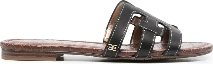 Cut Out-Detail Sandals
