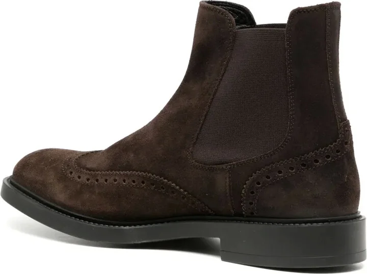 Cut Out-Detail Suede Boots - Image 3