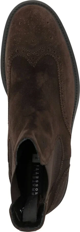 Cut Out-Detail Suede Boots - Image 4