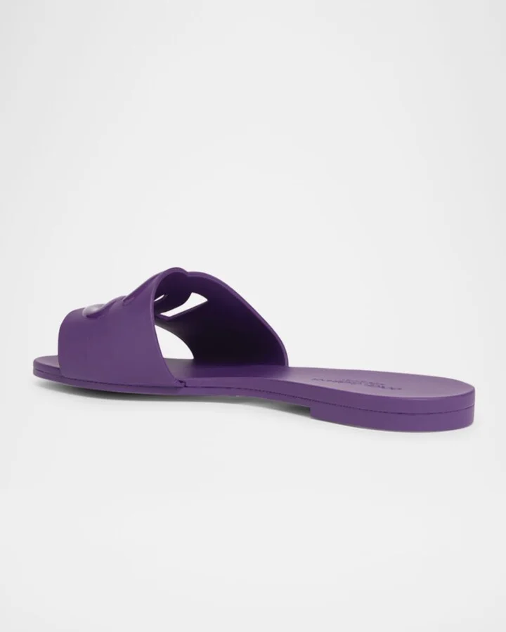 Cut-Out DG Rubber Sandals - Image 3