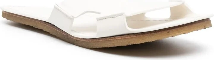 Cut-Out Faux-Leather Sandals - Image 2