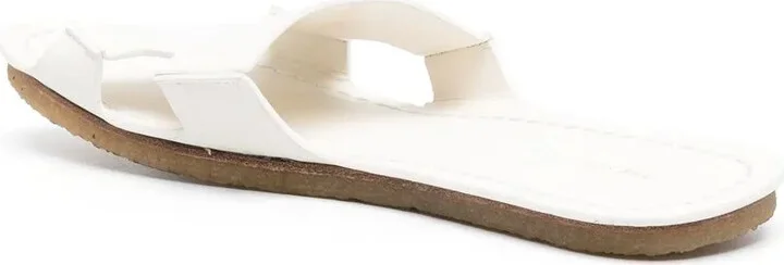 Cut-Out Faux-Leather Sandals - Image 3