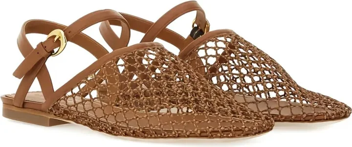 Cut-Out Flat Sandals - Image 2