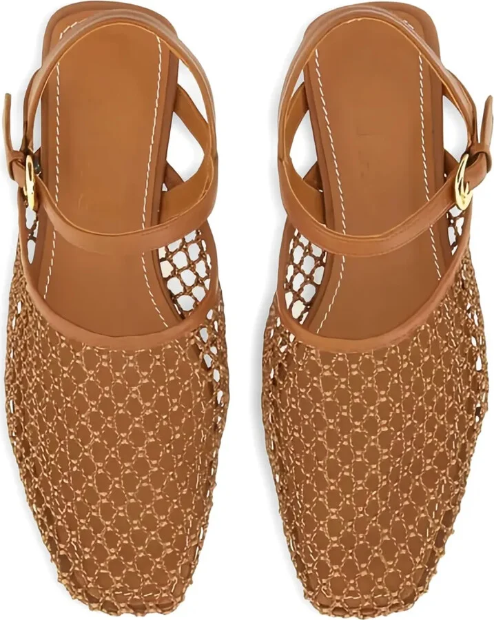 Cut-Out Flat Sandals - Image 5