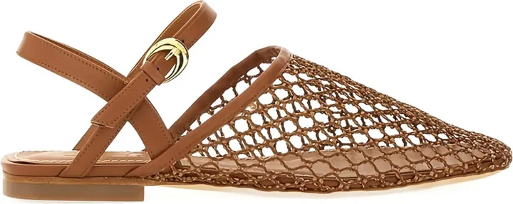 Cut-Out Flat Sandals