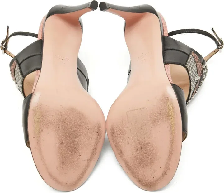 Cut-Out Heeled Sandals - Image 4