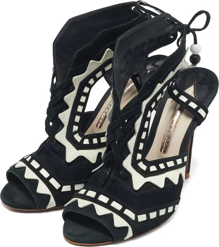 Cut-Out Lace Sandals - Image 2