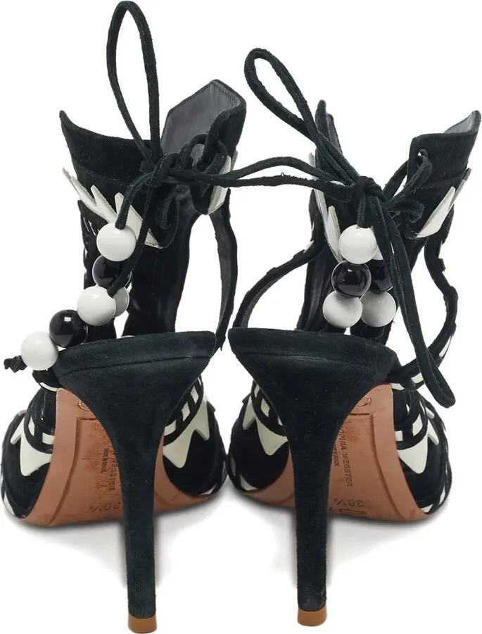 Cut-Out Lace Sandals - Image 3