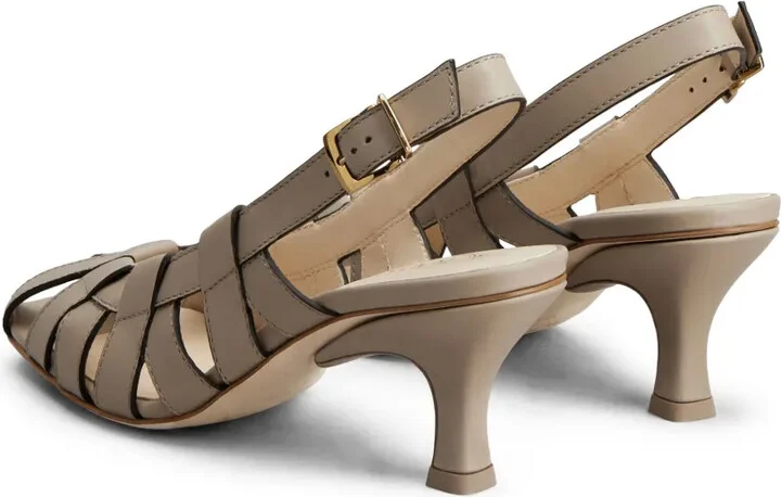 Cut-Out Leather Pumps - Image 3