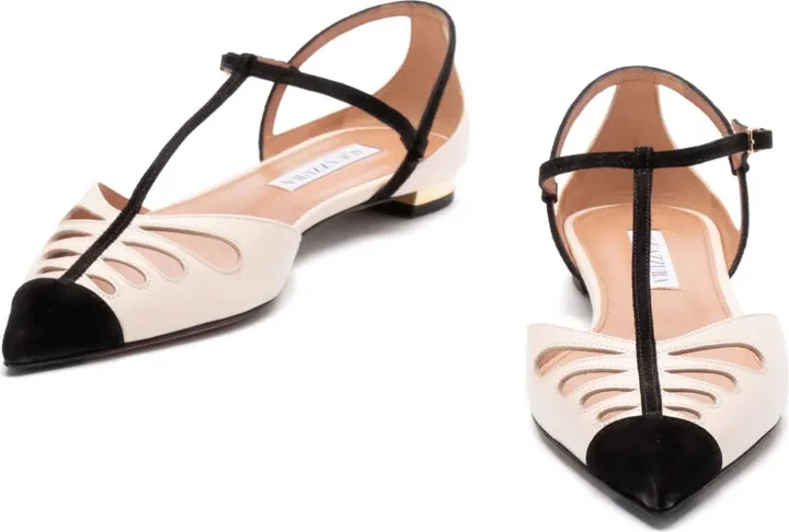 Cut-Out Leather Pumps - Image 3