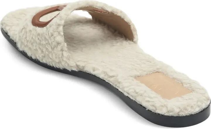 Cut-Out Leather Slides - Image 2