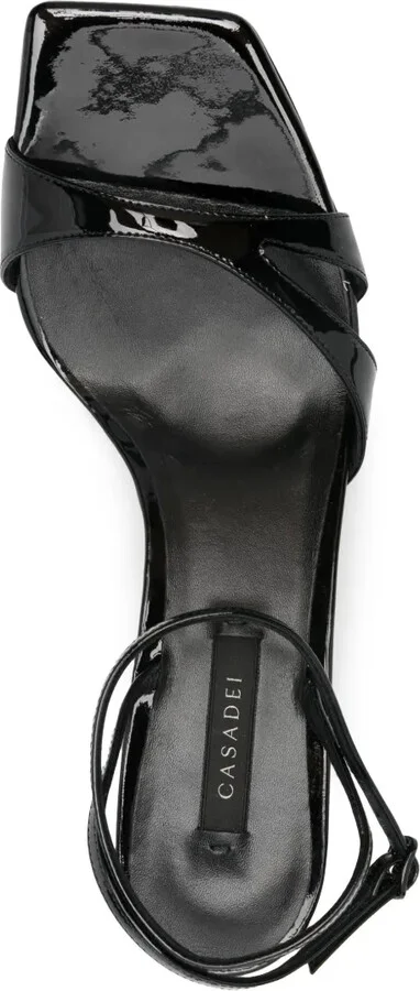 Cut-Out Patent-Leather Sandals - Image 4
