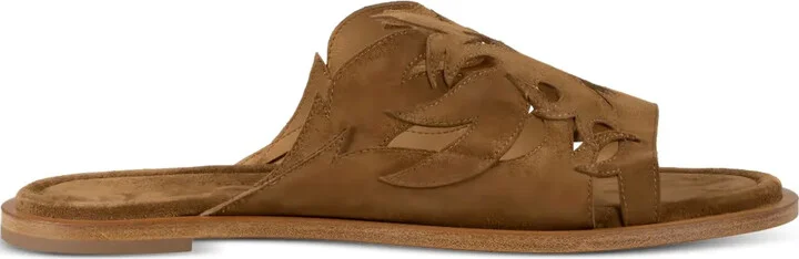 Cut-Out Slide Sandals