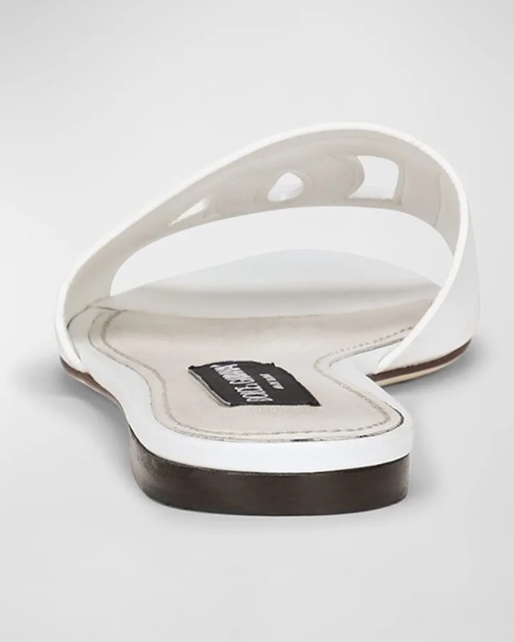 Cutout DG Flat Slide Sandals - Image 3