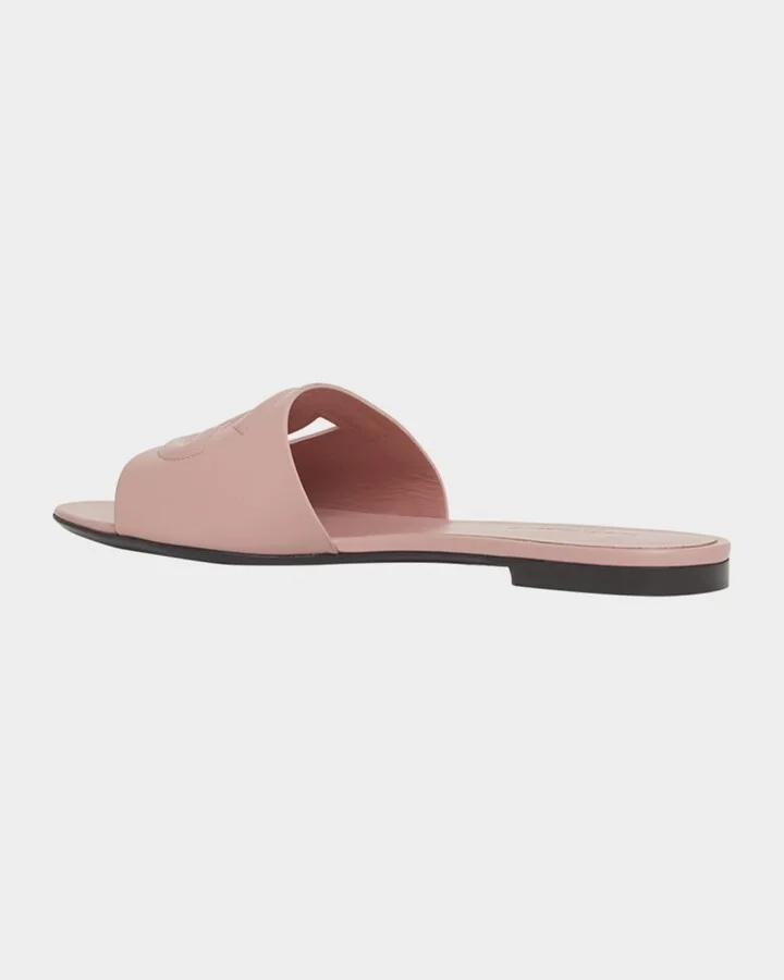 Cutout DG Flat Slide Sandals - Image 4