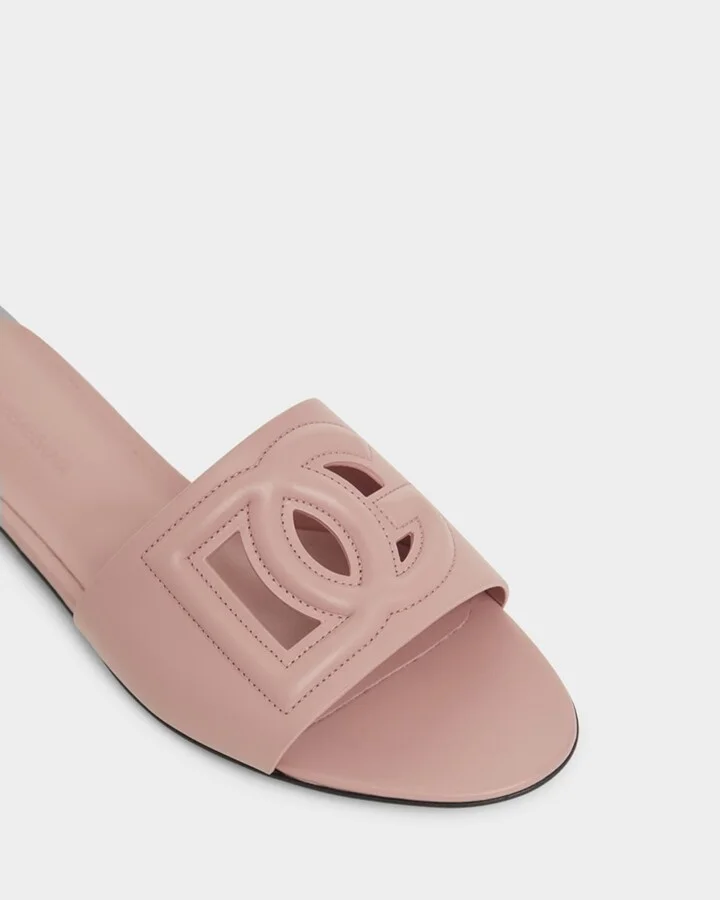 Cutout DG Flat Slide Sandals - Image 6