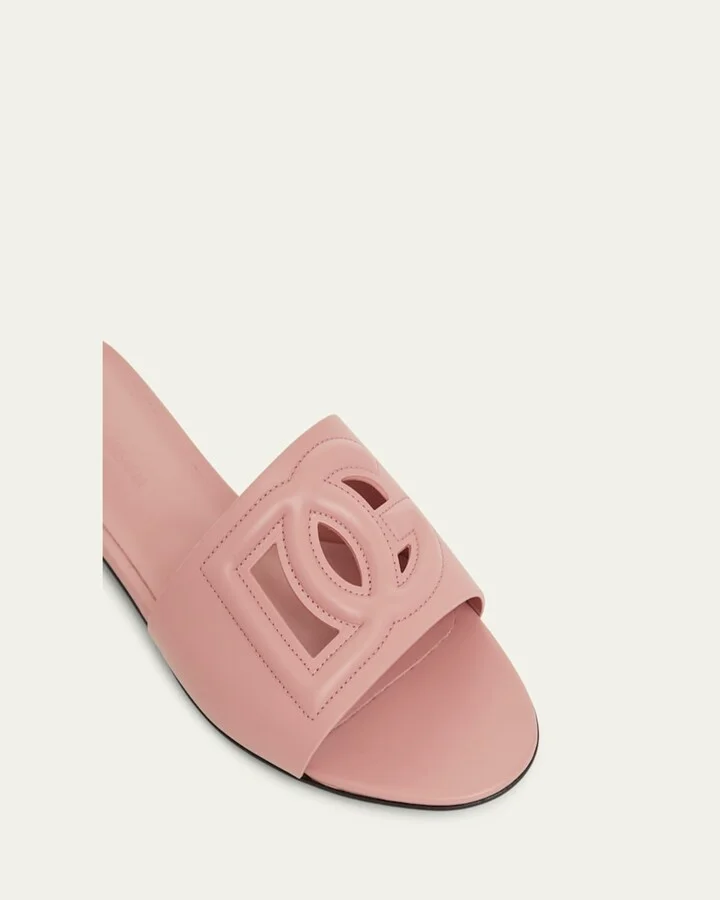 Cutout DG Flat Slide Sandals - Image 2
