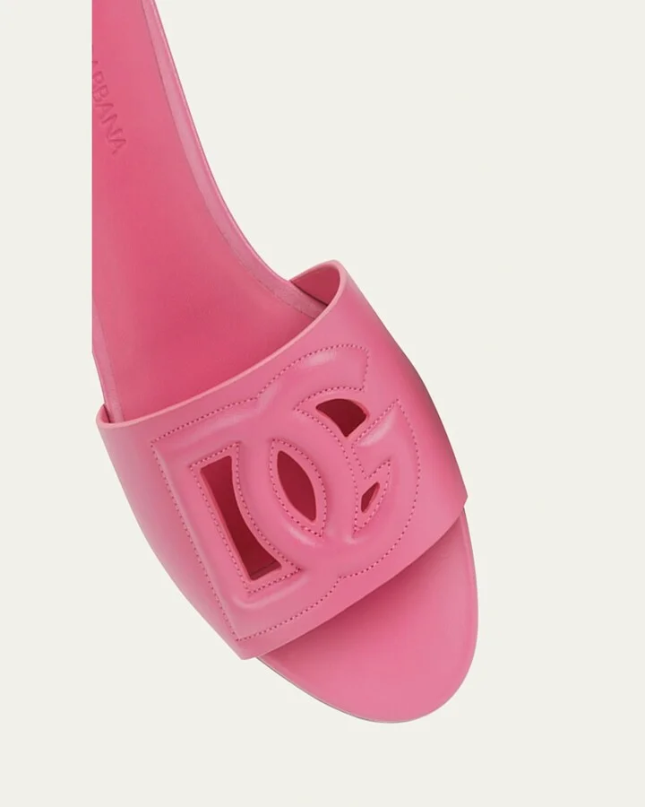 Cutout DG Flat Slide Sandals - Image 5