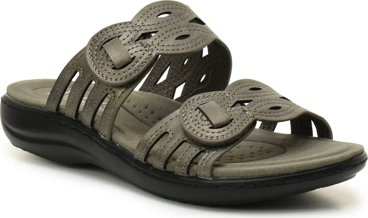 Cutout Slide Sandal
