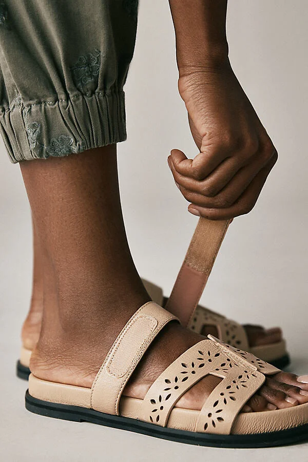 Cutout Slide Sandals - Image 2