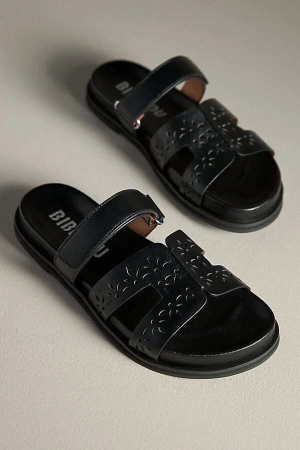 Cutout Slide Sandals - Image 2