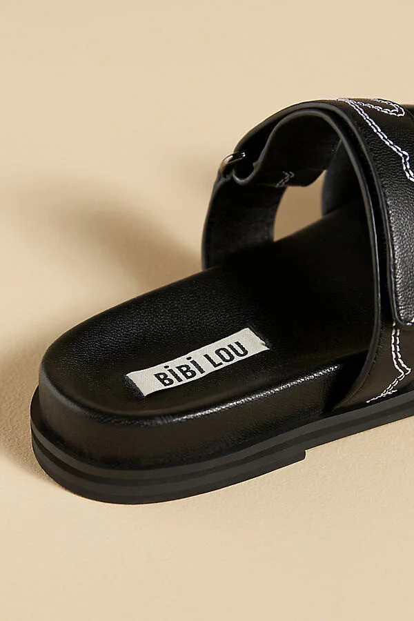 Cutout Slide Sandals - Image 3