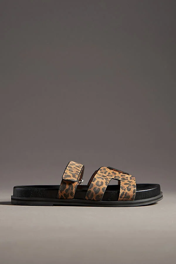 Cutout Slide Sandals