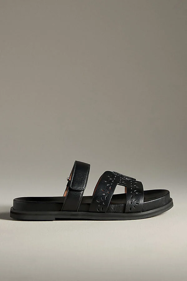 Cutout Slide Sandals