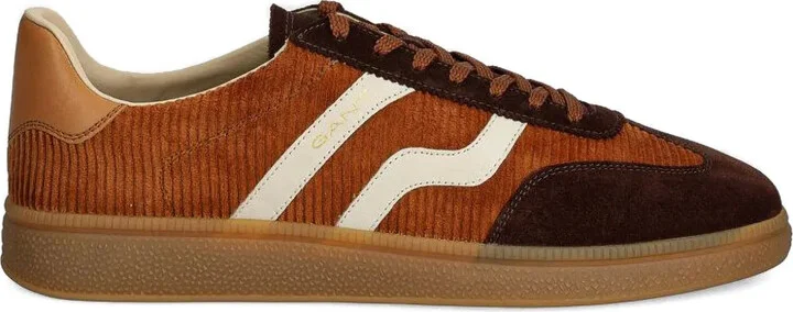 Cuzmo corduroy-panelled sneakers
