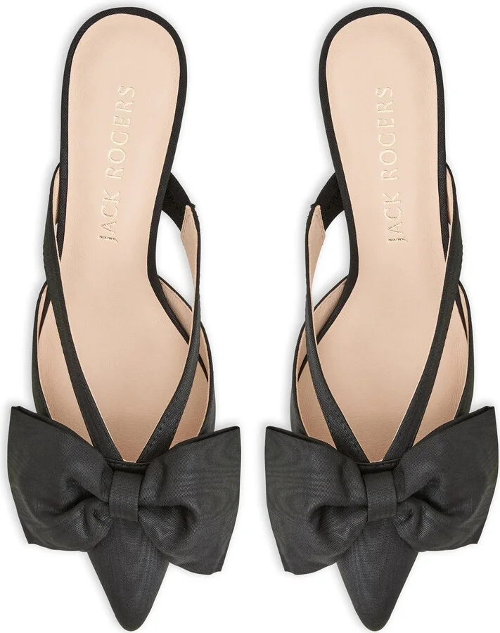 Cynthia Bow Pointed Toe Mule - Image 4
