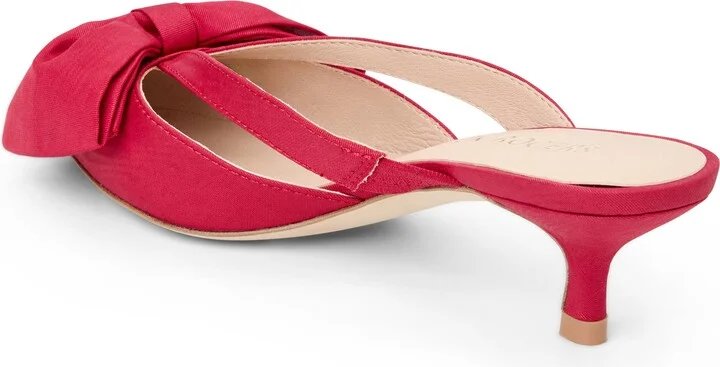 Cynthia Bow Pointed Toe Mule - Image 8