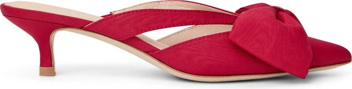 Cynthia Bow Pointed Toe Mule - Image 9