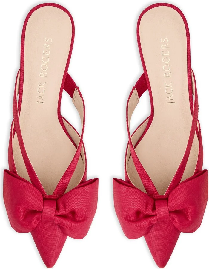 Cynthia Bow Pointed Toe Mule - Image 10