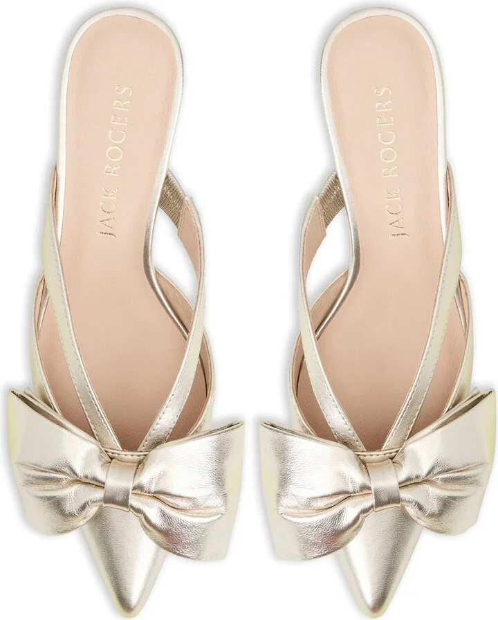 Cynthia Bow Pointed Toe Mule - Image 4