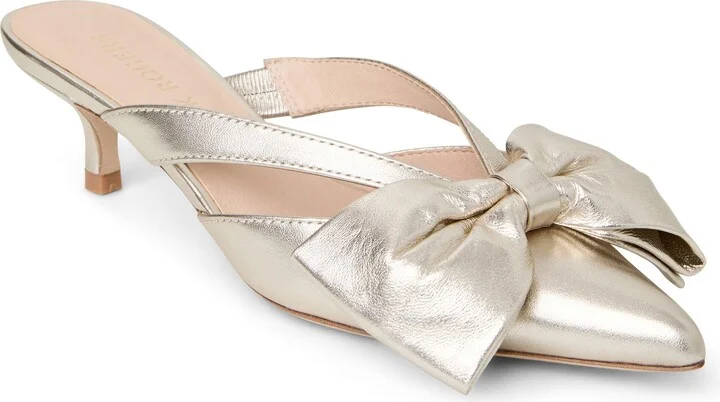 Cynthia Bow Pointed Toe Mule