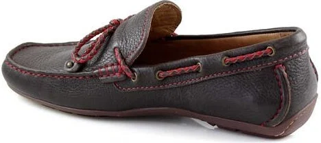 Cypress Hill Leather Braided Tie Bow Driver Loafer - Image 2