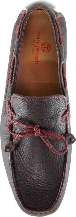 Cypress Hill Leather Braided Tie Bow Driver Loafer - Image 4
