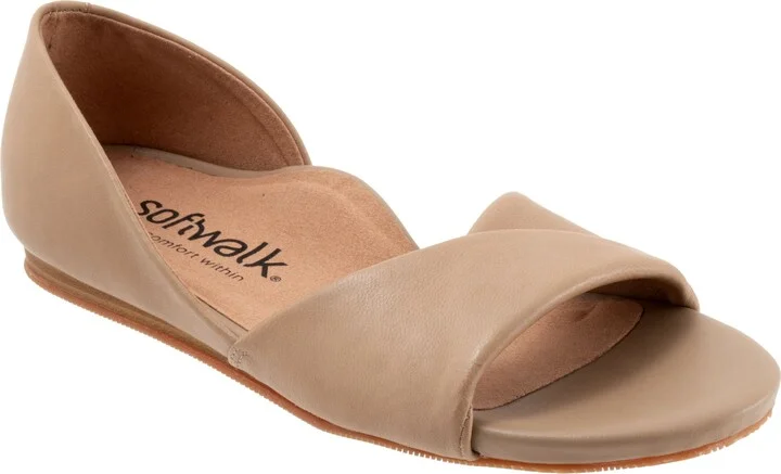 Cypress Open Toe Flat
