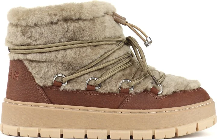 Cyra Faux Shealing Waterproof Bootie - Image 2