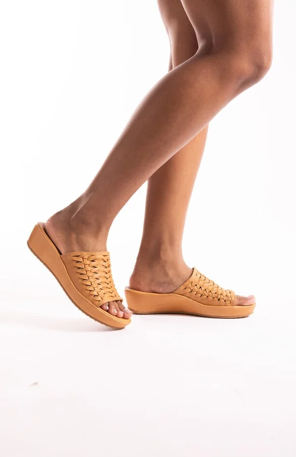 Cyra Platform Wedge Slide Sandal - Image 9
